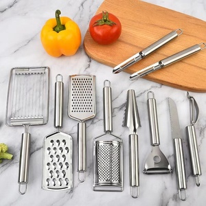 Set di grattugia per melone multifunzione in acciaio inossidabile, piccoli oggetti da cucina per uso quotidiano - Product Image 1