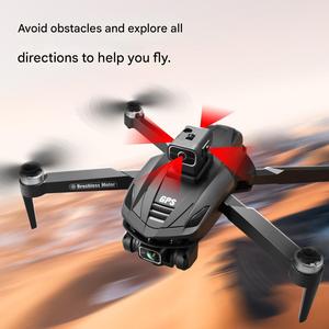 V168 Mini GPS Drone One-Click ritorno HD 8K fotografia aerea flusso ottico ostacolo evitamento telecomando per <span class=keywords><strong>il</strong></span> commercio estero - Product Image 3