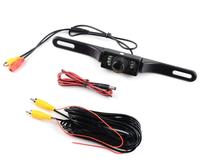 Moniteur américain GPS DVD MP5 avec caméra de recul IR à 170 degrés Caméra de recul pour voiture Caméra de plaque d'immatriculation étanche