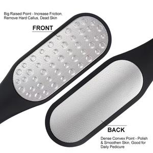 Lima <span class=keywords><strong>de</strong></span> Pies Profesional 2 en 1 <span class=keywords><strong>de</strong></span> Acero Inoxidable <span class=keywords><strong>de</strong></span> Alta Calidad, Herramientas <span class=keywords><strong>de</strong></span> Pedicura, Exfoliante para Pies, Raspador <span class=keywords><strong>de</strong></span> Piel Muerta - Product Image 2