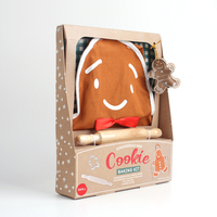 BespritGift Kit de cuisson de biscuits en pain d'épice créatif Ensemble de cuisine fantaisie personnalisé Ensemble de cadeaux de Noël pour la promotion de Noël