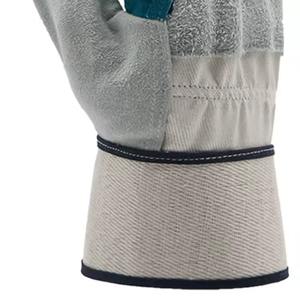 Guantes de Seguridad de Primera Calidad en Oferta, Guantes Resistentes al Calor para Barbacoa, Guantes de Trabajo de Cuero Vacuno - Product Image 2