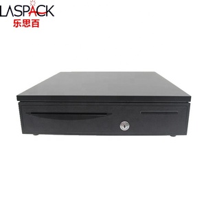 LASPACK Bandeja de 5 monedas Cajón de dinero 12V o 14V con interfaz RJ11 Modelo Cajón de caja de dinero para sistema POS - Product Image 6