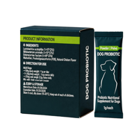 VetOne Advita Probiotic Powder, complément nutritionnel quotidien pour chiens adultes, maintient le système immunitaire, l'appétit et la digestion, durée de conservation de 2 ans
