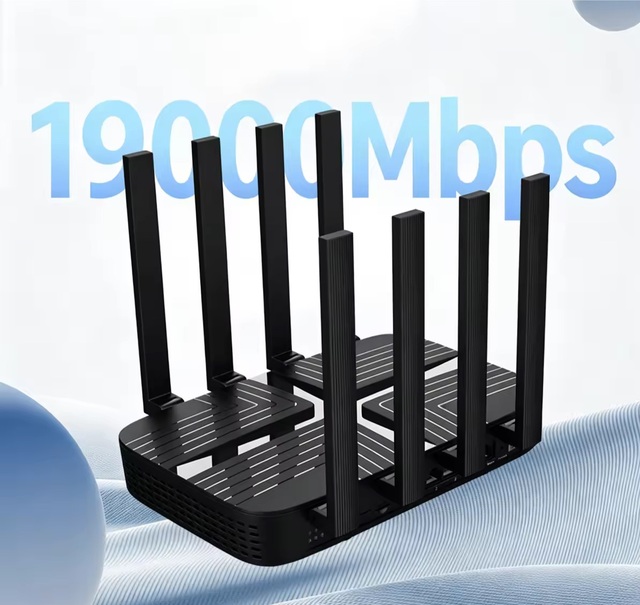 Factory ODM/OEM Price Tri-band MT7988AV WiFi 7 10Gbps SFP 2.5GE WAN 3 GE LAN WIFI7 19000Mbps Support 5G Sim Card Slot