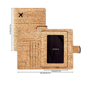 Boshiho porte-passeport couverture voyage portefeuille RFID blocage étui organisateur pour passeport carte de crédit <span class=keywords><strong>argent</strong></span> voyage accessoires pour - Product Image 3