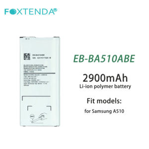 Batería Recargable de Polímero de Iones de Litio Foxtenda de 2900 mAh para Teléfono Móvil A510 <span class=keywords><strong>EB</strong></span>-<span class=keywords><strong>BA510ABE</strong></span> con 12 Meses de Garantía - Product Image 2