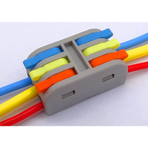 Konektor Blok Terminal Mini AP-2-3M Konektor Kawat Terpadu Tiga Masuk dan Tiga Keluar Sambungan Kabel Tiga Fasa Quick LIXINC - Product Image 4