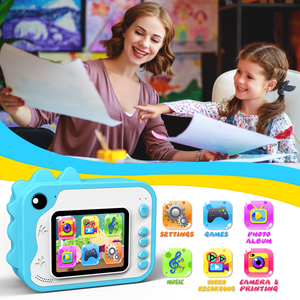 Appareil <span class=keywords><strong>photo</strong></span> pour enfants pas cher avec imprimante, écran LCD 2,4 pouces, vidéo 1080p, appareil <span class=keywords><strong>photo</strong></span> instantané pour enfants - Product Image 2