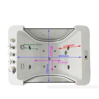 Baignoire personnalisée de haute qualité baignoire spa pour bébé piscine baignoire de massage pour enfants en acrylique