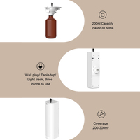Diffuseur d'huiles essentielles intelligent à détection radar, sans eau, avec capteur de mouvement, à brancher sur prise murale, nébuliseur de parfum