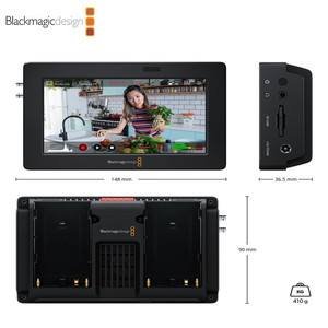 Blackmagic Video Hdr Monitor Recorder Oscilloscope BMD Blackmagic Video Hdr Monitor Recorder Oscilloscope BMD Blackmagic - Product Image 5