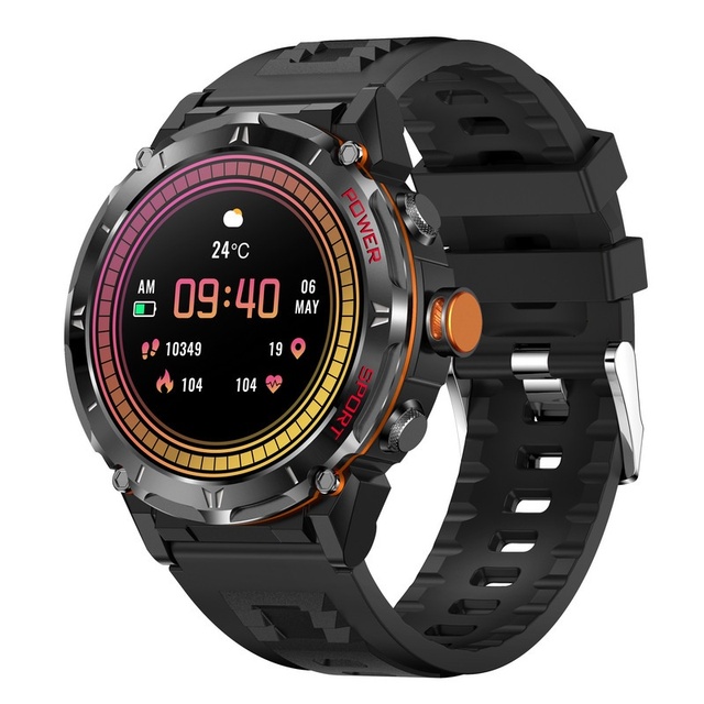 2026 New Y18 SmartWatch 1.43AMOLEDBloodOxygenMonitoring Sports Silicone Life Waterproof Touch Screen IP68 for 5-10 Days