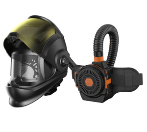 2025 memiliki stok kustom warna asli mode stiker layar besar pandangan besar helm las dengan Filter udara ventilasi <span class=keywords><strong>Respirator</strong></span> - Product Image 6