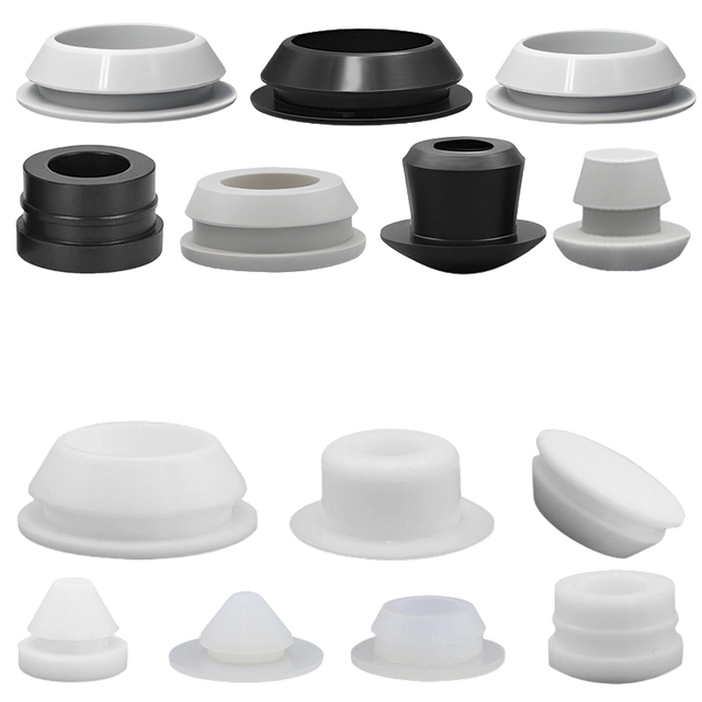 Industrial Rubber Plug Custom Size Elastic Rubber Stopper Durable Rubber Bung Reliable Sealing Plug for Machinery Parts