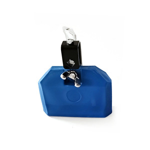 Instrumento de Percusión Orff al por Mayor, Campana de Vaca Cuadrada de Plástico ABS Azul, Bloques de Ritmo Educativos, Claquetas Cuadradas para Niños - Product Image 2