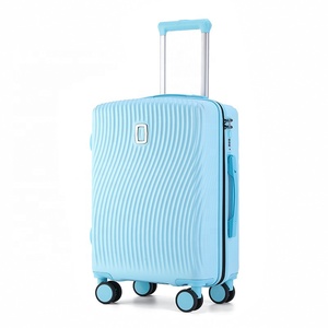 Maleta Coreana de ABS+PC para Mujer, Color Puro, Bolsa de Viaje con Candado TSA, Diseño Moderno, Tendencia Italiana - Product Image 3