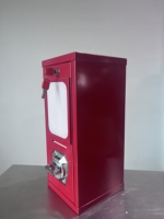 Mini distributeur automatique d'autocollants en métal utilisant des pièces et des jetons pour les fêtes d'anniversaire