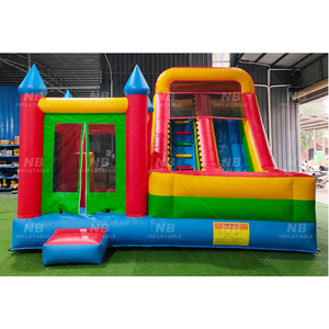 Castillos Inflables 6x5, Castillo Inflable con Tobogán, Casa de Brinco Inflable, Castillo Inflable para Saltar - Product Image 1