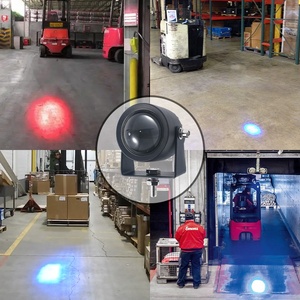 Nueva Luz de Seguridad LED Azul <span class=keywords><strong>Mini</strong></span> para Advertencia de Parada, Apta para Remolques de Trabajo Mitsubishi, Carretillas Elevadoras, Plataformas Elevadoras, Áreas Peatonales de Almacenes - Product Image 5