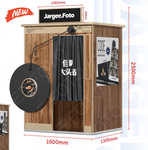 Cabina de Fotos con Diseño de Música Vintage en Vinilo para Festivales de Música y Eventos - Product Image 3