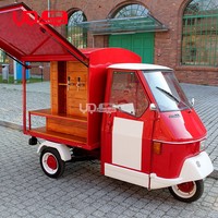 Urdream 3 Wiel Elektrische Driewieler Voedsel Piaggio Ape Bier Bar Vrachtwagen Te Koop Roestvrij Staal Kopen Bar Karren