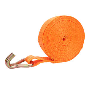 Correa de Amarre con Trinquete de Poliéster 100% de Alta Calidad con Gancho Doble en Forma de J para Sujeción de Carga - Product Image 2