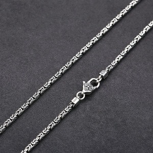 Collane in Argento S925 all'Ingrosso per Uomo e Donna, Gioielli in Argento Thai Retrò Personalizzati - Product Image 5