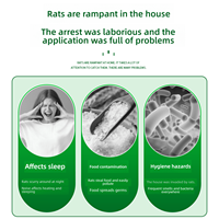 Inoffensif pour les humains jetable souris tueur colle piège collant Rat Carton conseil souris piège liquide produit accessoires