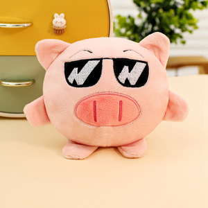 Jouet en peluche en <span class=keywords><strong>coton</strong></span> PP mignon, balle rebondissante anti-stress, finition lavée, animal de dessin animé - Product Image 5