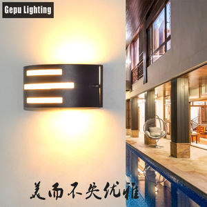 Lampe murale extérieure moderne étanche à montage en surface pour jardin, balcon, véranda GP-B215 - Product Image 4