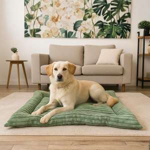 Coussin pour animaux de compagnie Yommy Pink, pour chiens et chats, hiver, chaud, doux, 3 tailles, 4 couleurs, confortable, tapis pour chien et chat - Product Image 4