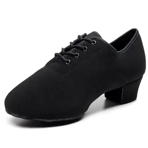أحذية أولادي رجالية من قماش أكسفورد حذاء لاتيني لقاعة الرقص