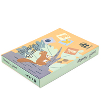 Cartes de mémoire éducatives personnalisées de haute qualité en papier pour l'éducation des enfants