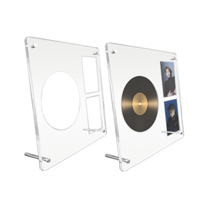 Giá đỡ <span class=keywords><strong>album</strong></span> trưng bày ảnh thẻ và đĩa CD acrylic thần tượng Kpop mới, kiểu nam châm, trang trí bàn làm việc, giá đỡ đĩa CD - Product Image 3