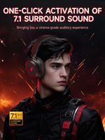 Casques de jeu sans fil Picun G2 2026 de haute qualité avec dongle 2.4G Type C, batterie 1200mAh, 50 heures d'autonomie