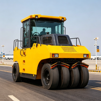 Compacteur hydraulique lourd à roues de 20 tonnes avec pression au sol de 440 kPa et largeur de roulement de 2270 mm à vendre