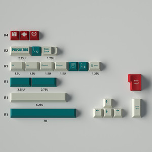 คีย์แคป GMK <span class=keywords><strong>Deku</strong></span> 129 ปุ่ม ภาษาญี่ปุ่น โปรไฟล์ Cherry PBT DYE-SUB สำหรับคีย์บอร์ดเกมมิ่งแบบกลไก MX Switch - Product Image 5
