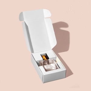 Boîtes d'expédition personnalisées en gros, impression de <span class=keywords><strong>logo</strong></span>, emballage de flacon de parfum, boîte cadeau, boîtes d'expédition en carton ondulé pour parfums <span class=keywords><strong>et</strong></span> soins de la peau - Product Image 5