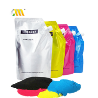 Recarga de Cartucho de Tóner Completo MPC2503 Compatible con Impresoras Ricoh MP C2503/C3503/C6003/C5503/C6000 HP, Tóner en Polvo Importado de Color