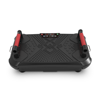 HSM 99 niveaux de vitesse poignée réglable poignée Vibration plaque Machine usage domestique électromagnétique Fitness plate-forme avec corde élastique