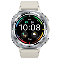 Smartwatch Impermeabile IPX8 con Schermo Rotondo per Uomini e Donne, Monitoraggio Frequenza Cardiaca e Ossigeno nel Sangue, Fitness Tracker