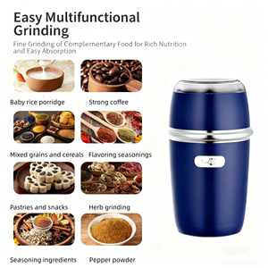 Venta al por Mayor de Fábrica, Licuadora Eléctrica Portátil <span class=keywords><strong>Mini</strong></span> de Acero Inoxidable 201, Molinillo de Café Eléctrico Portátil de Alta Calidad - Product Image 2