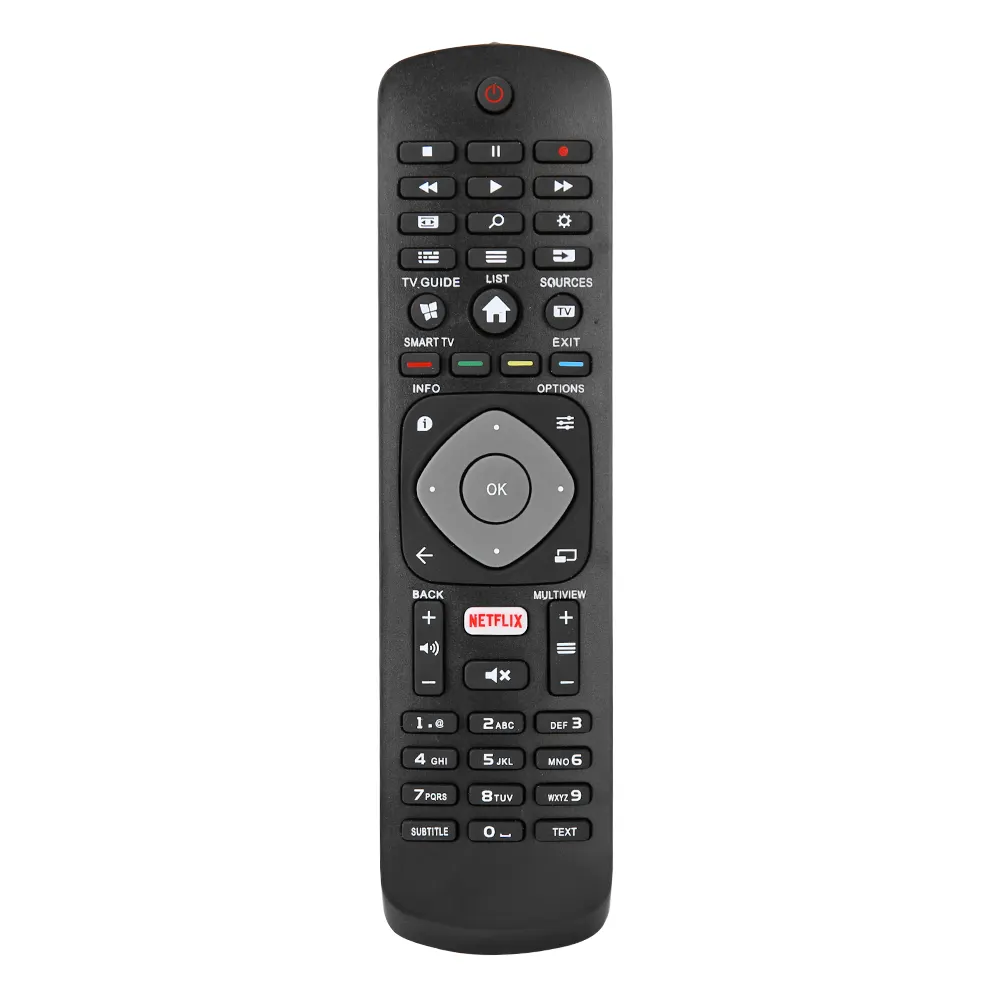 Venta al por mayor de reemplazo de televisión con control remoto LED Smart TV para PHILIPS TV con Netflix HOF16H303GPD24 398GR08B