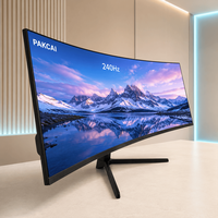 Moniteur de jeu incurvé 49 pouces 240Hz 1ms IPS DQHD, fabrication directe d'usine OEM ODM, pour projets d'arenas d'e-sport