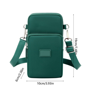 Factory Wholesale Minimalist Cross Body Mobile <strong>Phone</strong> <strong>Bag</strong> Custom Nylon Multi-Function Sports Gym Arm <strong>Bag</strong> Durable Message <strong>Bag</strong> - Product Image 3