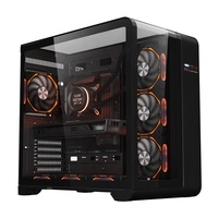 Bas quantité minimale de commande Pc étui populaire Atx carte mère armoire 12cm ventilateur Gaming boîtier d'ordinateur Offre Spéciale pour Esports prêt à expédier