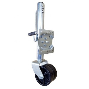 1500lbs 10 "Jack de remorque de voyage <span class=keywords><strong>Roue</strong></span> <span class=keywords><strong>jockey</strong></span> pivotante marine à <span class=keywords><strong>double</strong></span> <span class=keywords><strong>roue</strong></span> - Product Image 1