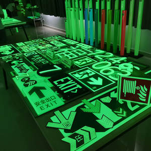 शिल्प, सुरक्षा संकेतों और सजावट-थोक के लिए लंबे समय तक चलने वाले फॉस्फोरस चमकदार पेंट - Product Image 6