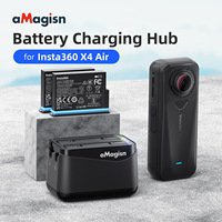 AMagisn Insta360 X4 Air Battery Fast-Charging Dock 360 °   Accessoires de rangement et d'appareil photo